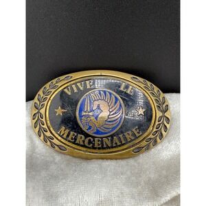 Vintage Viva Le‎ Mercenaire Belt Buckle